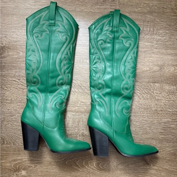 Steve Madden Lasso Cowboy Boots size 7 Women - Picture 4 of 6